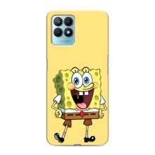 Чохол Губка Боб для RealMe NARZO 50 (Веселий Спанч Боб)
