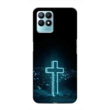 Християнські Чохли для Realme NARZO 50 (AlphaPrint) (Хрест і місто)