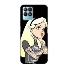 Чохол з друком для Realme NARZO 50 - (Мода) (AlphaPrint) (Дівчина в тату)