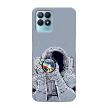 Чохол NASA для Realme NARZO 50 (AlphaPrint) (Космонавт фото)