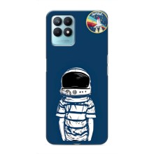 Чохол NASA для Realme NARZO 50 (AlphaPrint) (Хлопчик в шоломі)