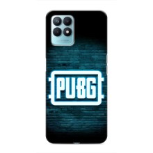 Чеjхол PUBG для RealMe NARZO 50 (AlphaPrint) (Лого PUBG)