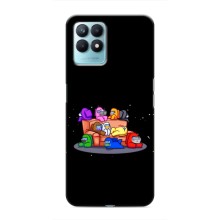 Чохли Амонг Ас для Realme NARZO 50 (AlphaPrint) (Амонг-ас)