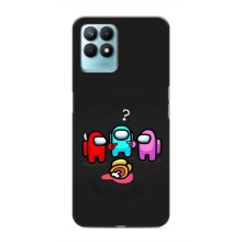 Чохли Амонг Ас для Realme NARZO 50 (AlphaPrint) (Імпостер)
