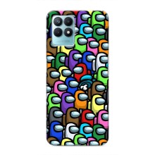 Чохли Амонг Ас для Realme NARZO 50 (AlphaPrint) (Убитий)