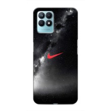 Чохол для Realme NARZO 50 - з принтом Найк (AlphaPrint) (Найк червоний)