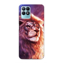 Чохол з картинкою ЛЕВ для Realme NARZO 50 (VPrint) (Красочний Лев)