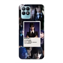 Чохли Венсдей на Realme NARZO 50 Уенсдей (AlphaPrint) (колаж Венздей)