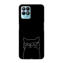 Чохол з малюнком кіт на Realme NARZO 50 (Байдужий кіт)