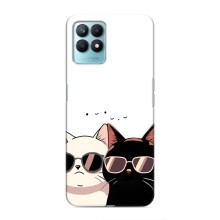 Чохол з малюнком кіт на Realme NARZO 50 (Коти в окулярах)