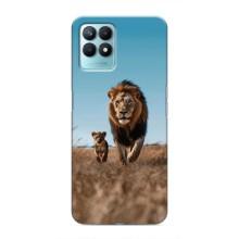 Чехол Король лев на Реалми Нарзо 50 (Мусафа и Симба)