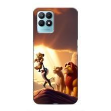 Чехол Король лев на Реалми Нарзо 50 (Рождение Симбы)