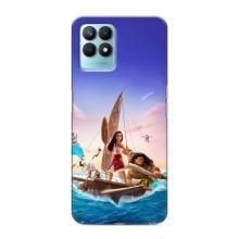 Чехол с мультфильмом Моана Realme NARZO 50 (Моана и Мауи)