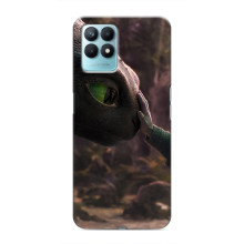 Чехол как приручить дракона на Realme NARZO 50 – Сцена з драконом