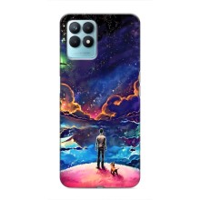 Космічні Чохли для RealMe NARZO 50 (VPrint) (Вид Галактики)