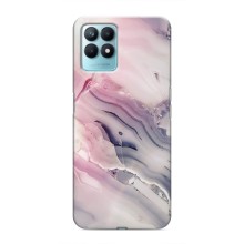 Мраморний чехол на Realme NARZO 50 (VPrint) (Пурпурний Мрамор)