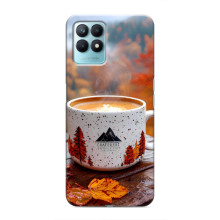 Чохол з унікальним дизайном 'Осінь з кавою' для Realme NARZO 50 – Кава на природі