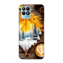 Чохол з унікальним дизайном 'Осінь з кавою' для Realme NARZO 50 – Осінньо-зимове кава