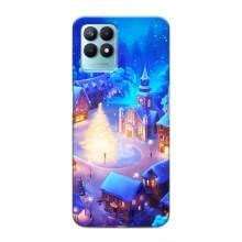 Різдвяні Чохли для Realme NARZO 50 (VPrint) (Різдвяне місто)