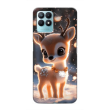 Яркий чехол для Realme NARZO 50 с Зимними Оленятами – Оленёнок