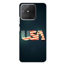 Чохол Прапор USA для Realme NARZO 50A – USA
