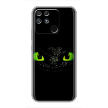 Чехол дракон Беззубик для Realme NARZO 50A – Глаза Беззубика