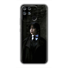 Чехол с дизайном Венздей 2 на Realme NARZO 50A – Уэнсдей в костюме