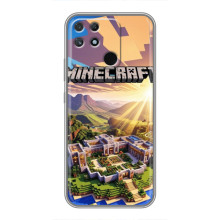 Чехол с картинками Майнкрафт для Реалми Нарзо 50А – Minecraft