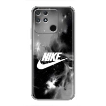 Чохол з логтипом Найк на Realme NARZO 50A – Найк димчастий