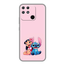 Чехол с принтом Стич на Realme NARZO 50A – Лило и Стич
