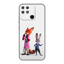 Силиконовый чехол с принтом Зоотрополіс для Realme NARZO 50A – Джуди и Ник