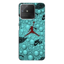 Силиконовый Чехол Nike Air Jordan на Реалми Нарзо 50а – Джордан Найк
