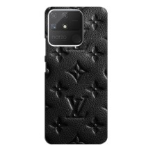 Текстурный Чехол Louis Vuitton для Реалми Нарзо 50а (Черный ЛВ)