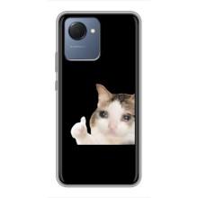 Бампер с принтом Мемы для Realme NARZO 50i Prime – Кот в слезах