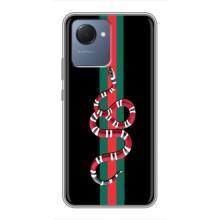 Чехлы Бренд GUCCI для Realme NARZO 50i Prime – Змей Гуччи