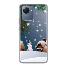 Чехлы на Новый Год Realme NARZO 50i Prime – Зима