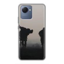 Чехлы на военную тематику для Realme NARZO 50i Prime – Бой солдат
