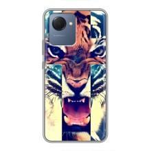 Чохли з зображенням різних тварин на Realme NARZO 50i Prime (Яскравий Тигр)