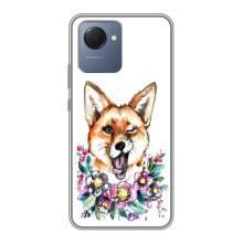 Чехлы с картинкой Лисички для Realme NARZO 50i Prime (VPrint)
