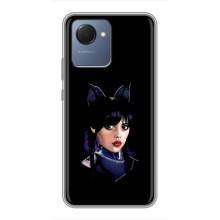Чехлы с принтом Уэнсдей на Realme NARZO 50i Prime – Милая Уэнсдей
