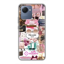 Чохол (Dior, Prada, YSL, Chanel) для Realme NARZO 50i Prime (Брендb)