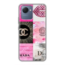 Чохол (Dior, Prada, YSL, Chanel) для Realme NARZO 50i Prime (Модніца)