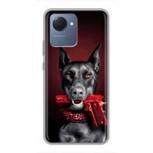 Чехол ДОБЕРМАН для Realme NARZO 50i Prime – Доберман злой