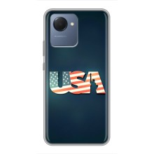 Чохол Прапор USA для Realme NARZO 50i Prime