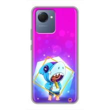 Чохол Бравл Старс для Realme NARZO 50i Prime – Леон у костюмі Акули