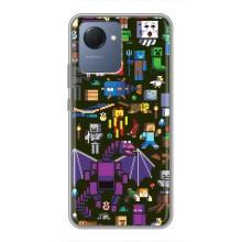 Чохол Майнкрафт на Realme NARZO 50i Prime (AlphaPrint) Minecraft