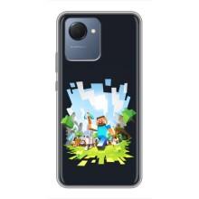 Чохол Майнкрафт на Realme NARZO 50i Prime (AlphaPrint) Minecraft