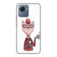 Чехол на тематику: Коты для Realme NARZO 50i Prime – Кот аристократ