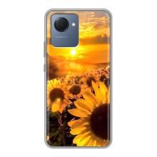 Чохол з Квітами для Realme NARZO 50i Prime (поле соняшників)