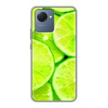 Чохол з зображенням смачної їжі для Realme NARZO 50i Prime – Лайм